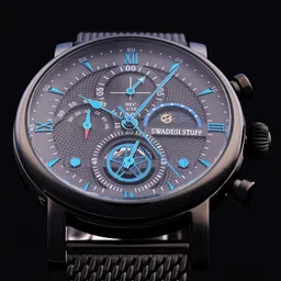 SWADESI STUFF Men Cognoscenti Analogue Multi Function Watch-image-29