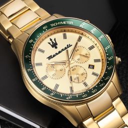 Maserati Sfida Men Stainless Steel Bracelet Style Straps Analogue Watch R8873640005-image-99