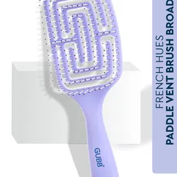 GUBB Light Weight Ball-Tipped Bristles 8882 French Hues Paddle Vent Hair Brush - Blue-30