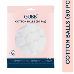 GUBB Set of 2 Facial Cotton Balls for Face & Eyes Makeup Remover Cleanser Wipes-image-63