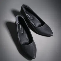 Rocia Pointed Toe Wedge Pumps-39