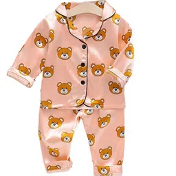 StyleCast Girls Pink Printed Night suit-image-47