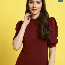 Fabflee Pack Of 2 Puff Sleeve Top-picture-29