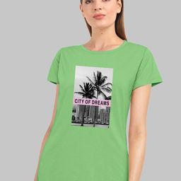 CHOZI Women Printed Cotton Bio Finish T-shirt-image-80