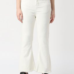 Pepe Jeans Women Flared High-Rise Cotton Jeans-image-89