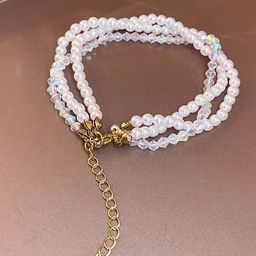Peora Gold Plated Charm Bracelet-54