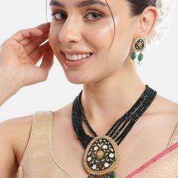 Anouk Gold-Plated Kundan Jewellery Set-96