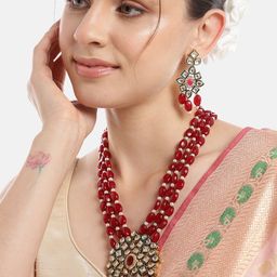 Anouk Gold-Plated Kundan Jewellery Set-53