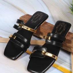 Denill Women Open Toe Flats-24