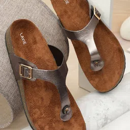 Lavie T-Strap Flats with Buckles-picture-16
