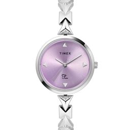 Timex Women Stainless Steel Bracelet Style Straps Analogue Watch TWEL18300-image-44