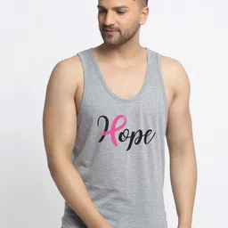 Friskers Men Grey Printed Pure Cotton Apple Cut Innerwear Vest C207-04-image-80
