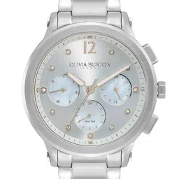 OLIVIA BURTON LONDON Women Embellished Multifunction Bracelet Style Watch 24000065-Blue-image-51