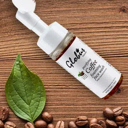 Globus Naturals Coffee Brightening Foaming Face Wash with Silico Massage Brush 150 ml-image-52