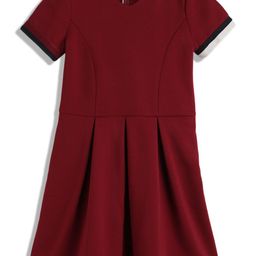 Tommy Hilfiger Girls V- Neck Fit & Flare Dress-image-23