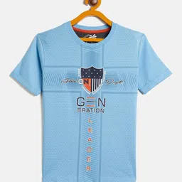 Duke Boys Typography Printed Slim Fit Cotton Casual T Shirt-image-7