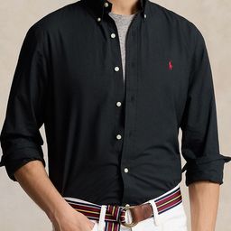 Polo Ralph Lauren Men Button-Down Collar Solid Cotton Casual Shirt-image-76