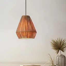 akway Beige Wooden Contemporary Ceiling Lamp-image-44