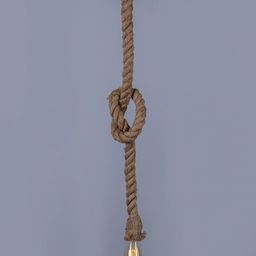 Homesake Brown Solid Rope Light-26