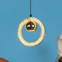 ELIANTE Gold-Toned Iron Contemporary Ceiling Lamp-picture-50