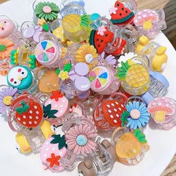 LYTIX Girls Set Of 10 Claw Clips-33