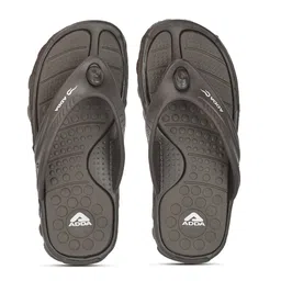 Adda Men Brown Rubber Thong Flip-Flops-image-44