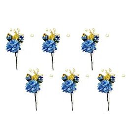 Hair Flare Set Of 6 Beaded Hair Pins-image-70