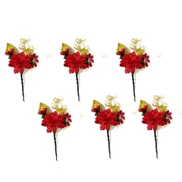 Hair Flare Set Of 6 Beaded Hair Pins-image-32