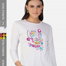 CHOZI Pack Of 2 Graphic Printed T-shirt-picture-14