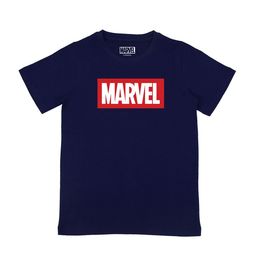 Marvel by Wear Your Mind Boys Navy Blue Marvel Printed T-shirt-image-47