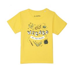 Harry Potter by Wear Your Mind Boys Yellow Harry Potter Printed Pure Cotton T-shirt-image-74