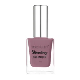 SWISS BEAUTY Intense Pigmentation Long Stay Stunning Nail Polish 10ml - Deep Mauve 78-17
