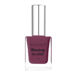 SWISS BEAUTY Intense Pigmentation Long Stay Stunning Nail Polish 10ml - Winery 82-12