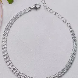 OOMPH Crystals Studded Necklace-image-64