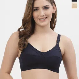 Floret Pack Of 2 Full Coverage Cotton Bra-42