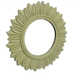 VAS collection home Floral Patterned Wall Mirror-46
