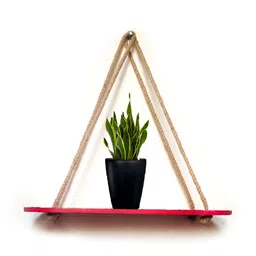 VAH Kya Bat Hai !! Wooden Floating Wall Shelf-picture-44
