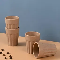 eha Unisex Beige Cups and Mugs-51