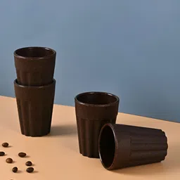eha Set of 4 Brown Cups and Mugs-28