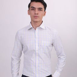 MUTAQINOTI Checked Regular Fit Comfort Formal Shirt-image-32