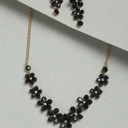 DressBerry Gold-Plated Stone-Studded Jewellery Set-33