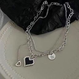 FIMBUL Silver-Plated Layered Chain-image-2