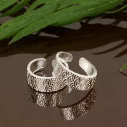 Silver Chest 925 Sterling Silver Toe Rings-image-44