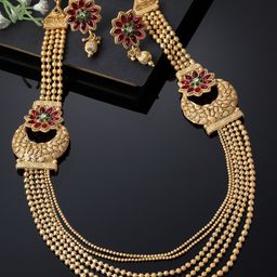 Sukkhi Gold-plated Kundan-studded Jewellery Set-image-70