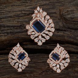 Kushal's Fashion Jewellery Rose Gold-Plated Jewellery Set-picture-45