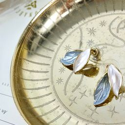 FIMBUL Gold-Plated Contemporary Stud Earrings-image-3