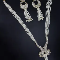 PRIVIU Gold Plated Cubic Zirconia Jewellery Set-image-39