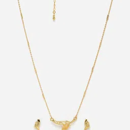 Aazeen Gold-Plated Jewellery Set-image-46