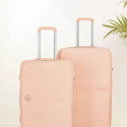 Nasher Miles Set of 2 Bruges Textured Hard-Sided Trolley Bags-image-75