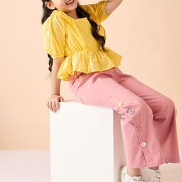 Stylo Bug Women Self Design Peplum Top-picture-11